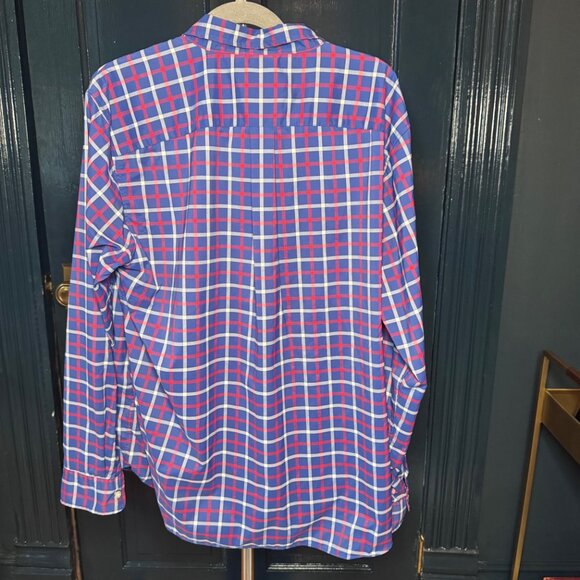 Vineyard Vines Men's On-The-Go Nylon Check Shirt - Picture 2 of 4